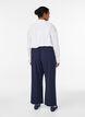 Lockere Hose mit Taschen, Blau, Model image number 1