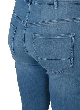 Slim Fit Denim Shorts, Dark blue denim, Packshot image number 3