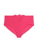 Slip aus Mikrofaser mit Spitzendetails, Pink, Packshot image number 0