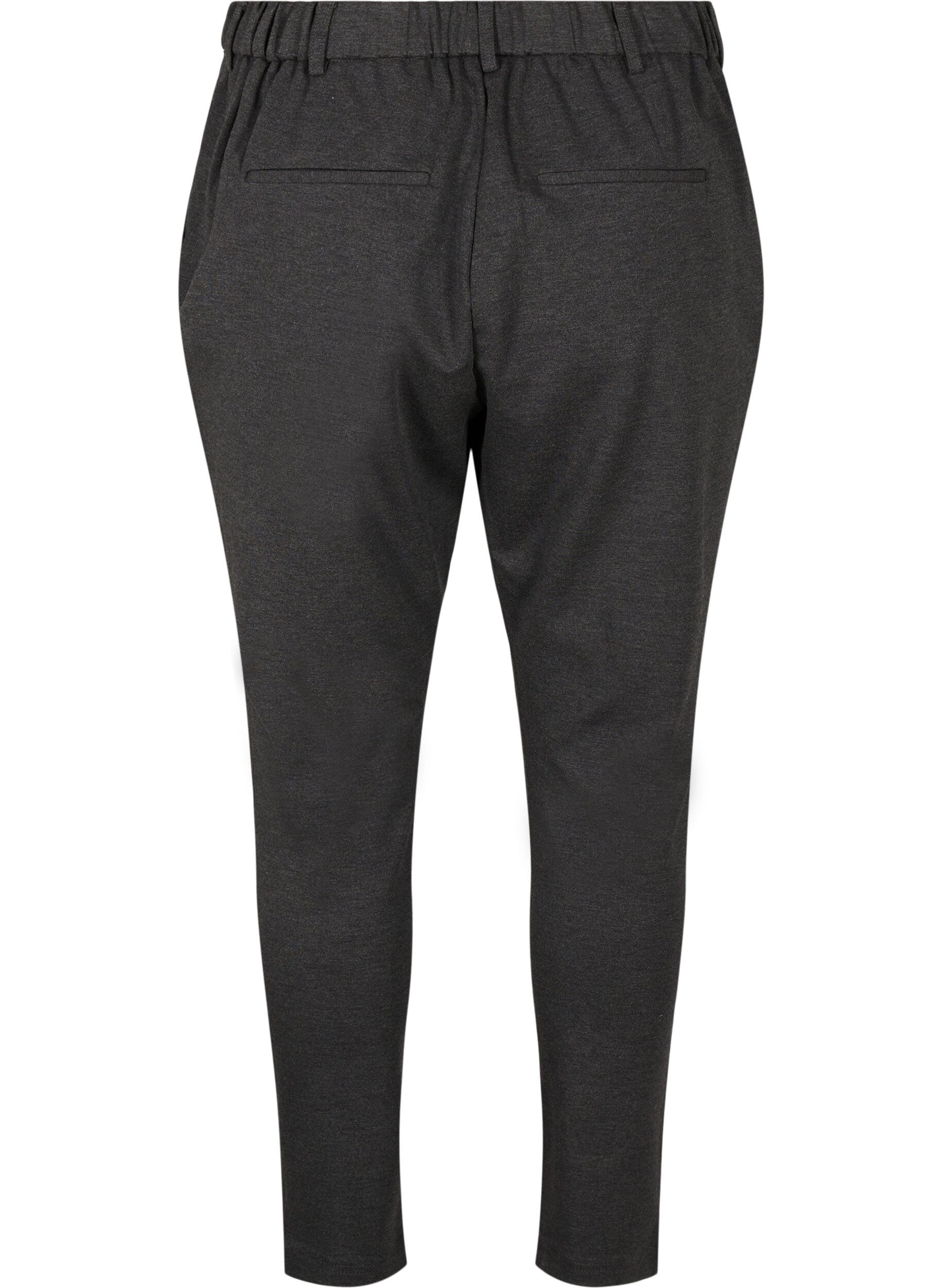 Zizzi Cropped Maddison-Hose, Grau, Packshot image number 1