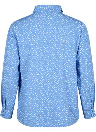 FLASH – Hemd mit Tupfen, Marina White Dot, Packshot image number 1