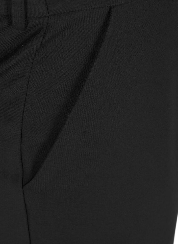 Cropped Maddison Hose, Schwarz, Packshot image number 2