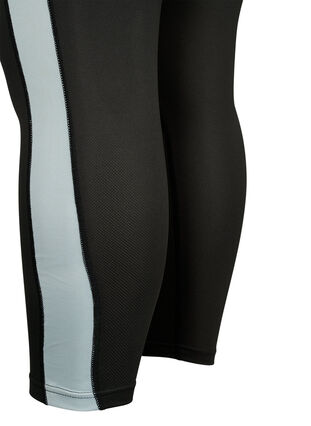 Skiunterhosen mit Kontraststreifen, Black w. Gray Mist, Packshot image number 3