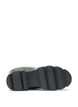 Langschaftstiefel aus Kunstleder mit klobiger Sohle, Schwarz, Packshot image number 4