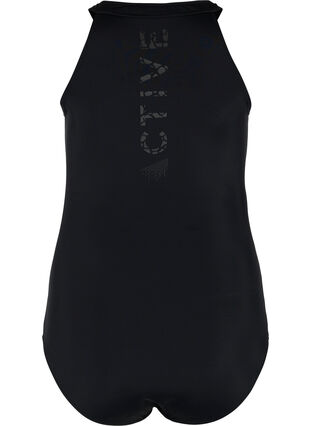 Badeanzug mit Reißverschluss, Black, Packshot image number 1