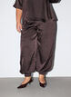 Ballonhose aus Satin mit Strasssteinen, Braun, Model image number 2