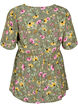 Schwangerschaftsbluse mit Blumenmuster aus Viskose, Green Flower Print, Packshot image number 1
