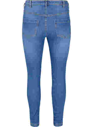 Hochtaillierte Bea-Jeans mit Super Slim Fit, Light blue, Packshot image number 1