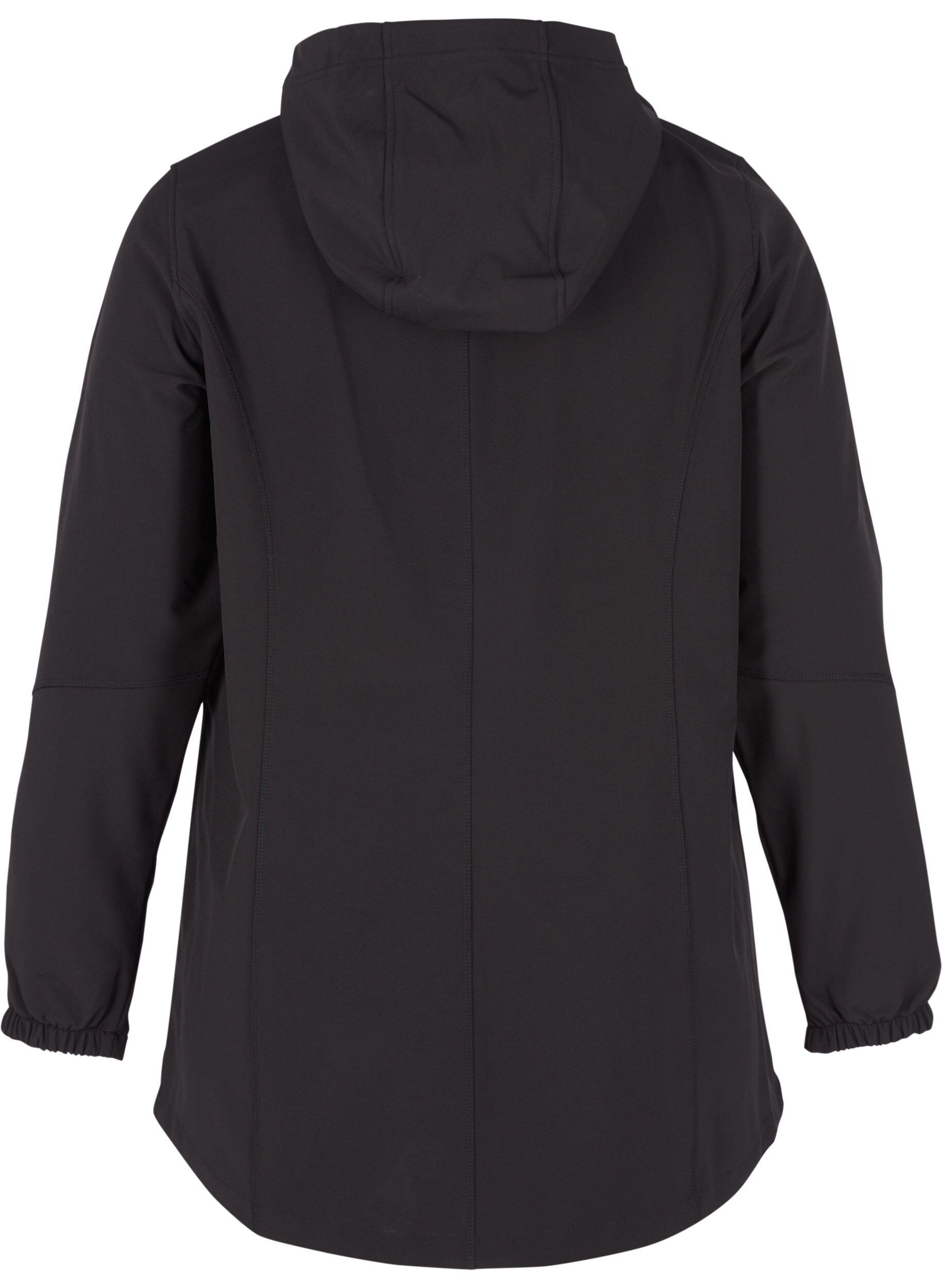 Zizzi Softshelljacke, Black, Packshot image number 1