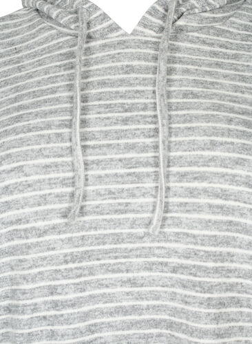 Lockerer Hoodie mit Streifen, DGM Stripe, Packshot image number 2