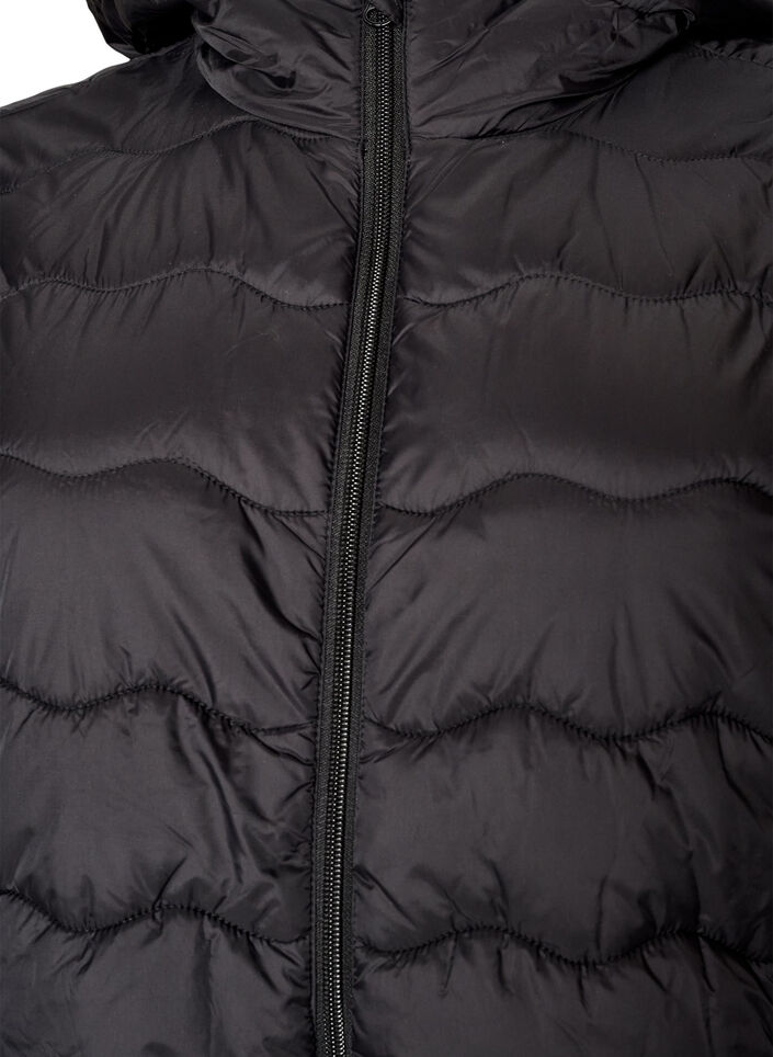Steppjacke, Schwarz, Packshot image number 2