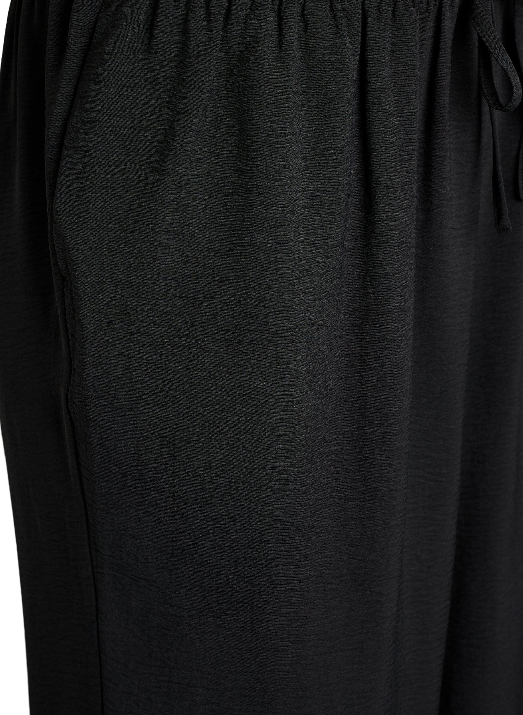 Zizzi Hoch taillierte Ballonhose, Schwarz, Packshot image number 2