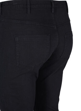 Extra schmale Sanna-Jeans mit normaler Taille, Black, Packshot image number 3