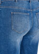 Hoch taillierte Bermuda Shorts aus Denim, Blau, Packshot image number 3