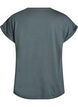 Kurz&auml;rmeliges T-Shirt aus einer Baumwollmischung, Gr&uuml;n, Packshot image number 1