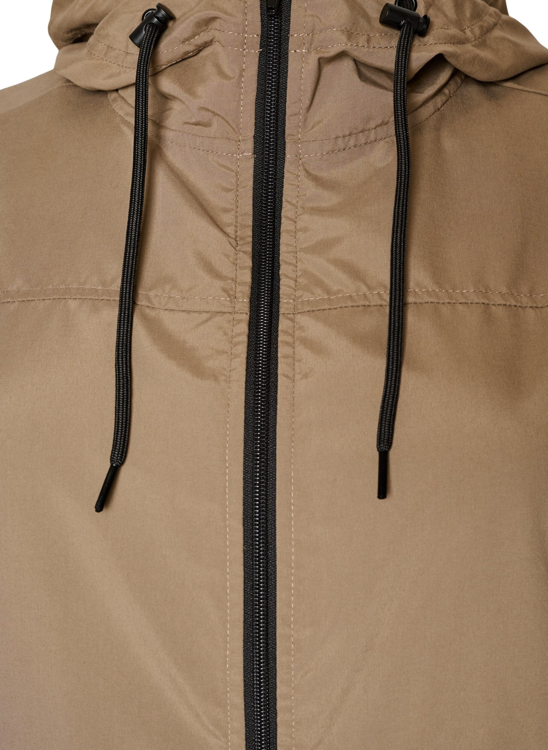 ZizziLeichter Parka mit Kapuze, Braun, Packshot image number 2
