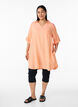 Tunika aus Leinen und Viskose mit A-Linie, Orange, Model image number 1