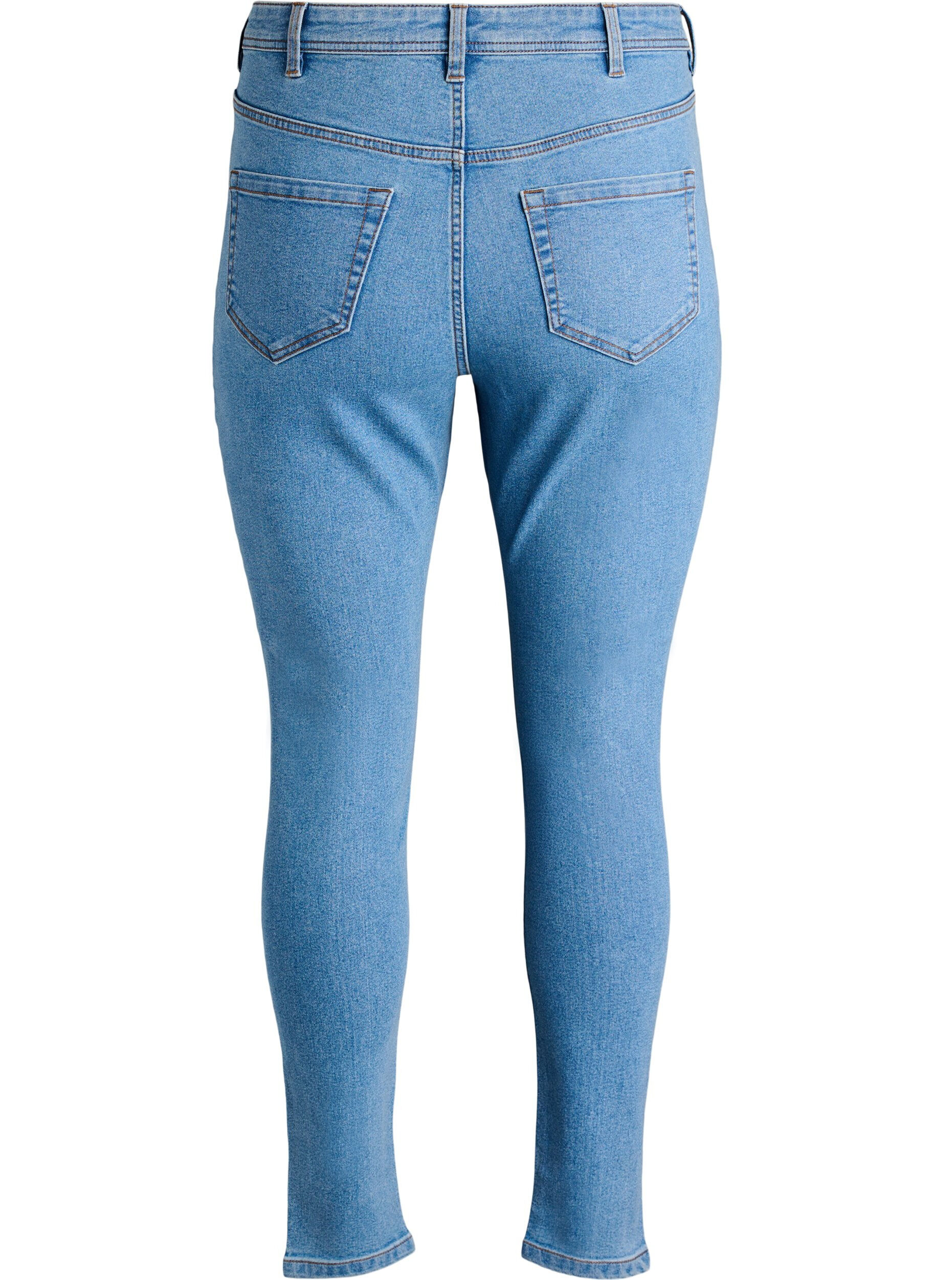 ZizziJeans mit Super Slim Fit, Blau, Packshot image number 1