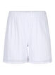 Shorts mit strukturiertem Muster, Bright White, Packshot image number 0