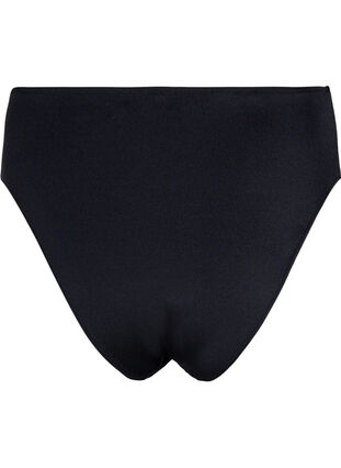Bikini Unterteil mit regulärer Taille, Black, Packshot image number 1