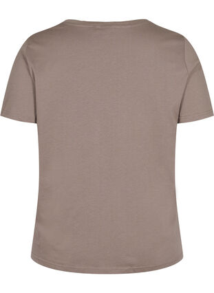 Kurzarm T-Shirt aus Baumwolle mit Aufdruck, Falcon WAYS, Packshot image number 1