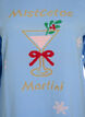 Strickbluse mit Weihnachtsmotiv, Blau, Packshot image number 2