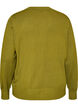 Strickjacke mit Rundhalsausschnitt und Kn&ouml;pfen, Gr&uuml;n, Packshot image number 1