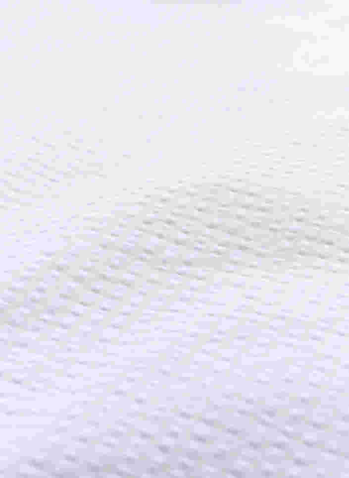 Kariertes Bettwäsche-Set aus Baumwolle, White/White Check, Packshot image number 3