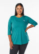 Trainingsshirt mit 3/4-&Auml;rmeln, Gr&uuml;n, Model image number 0