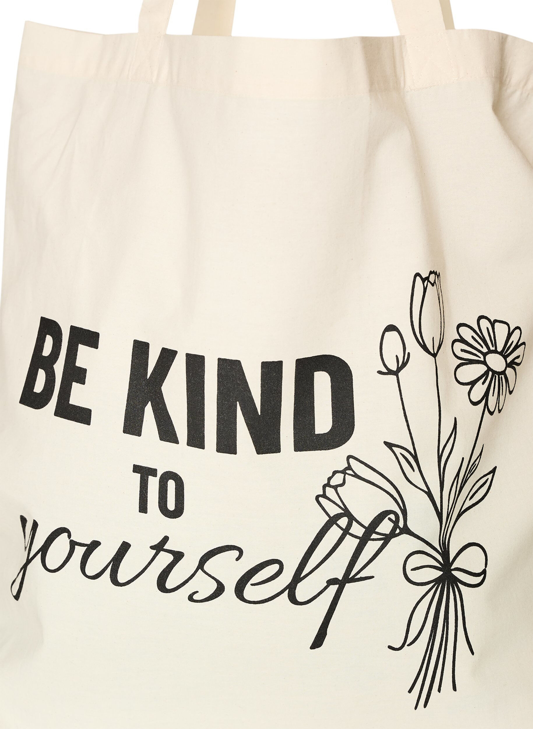 ZizziTote Bag mit Print, Schwarz, Packshot image number 2