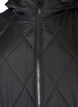 Leicht wattierte Jacke mit Rautensteppung, Schwarz, Packshot image number 2