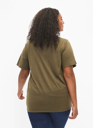 FLASH - T-Shirt mit Motiv, Ivy Green, Model image number 1