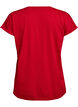 Kurz&auml;rmliges T-Shirt aus einer Baumwollmischung, Rot, Packshot image number 1