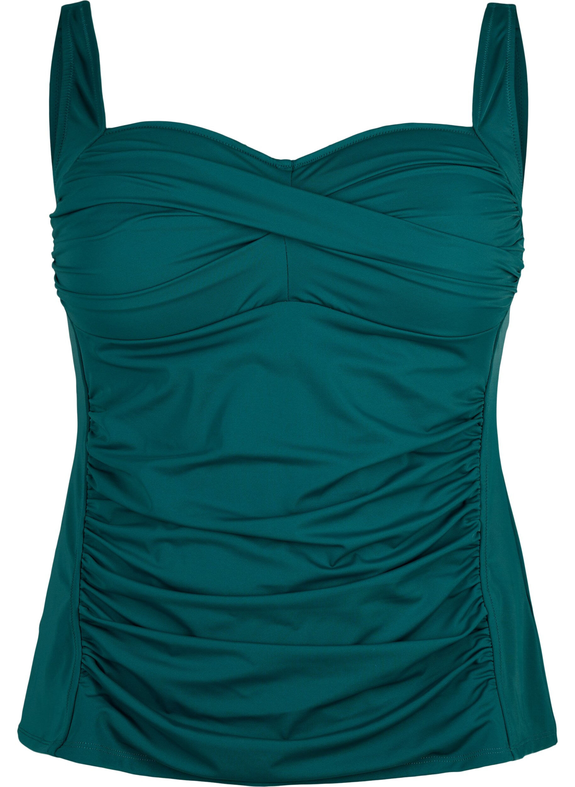 Tankini mit Drapierung