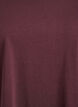 Kurz&auml;rmeliges T-Shirt aus einer Baumwollmischung, Dunkles Bordeaux, Packshot image number 2