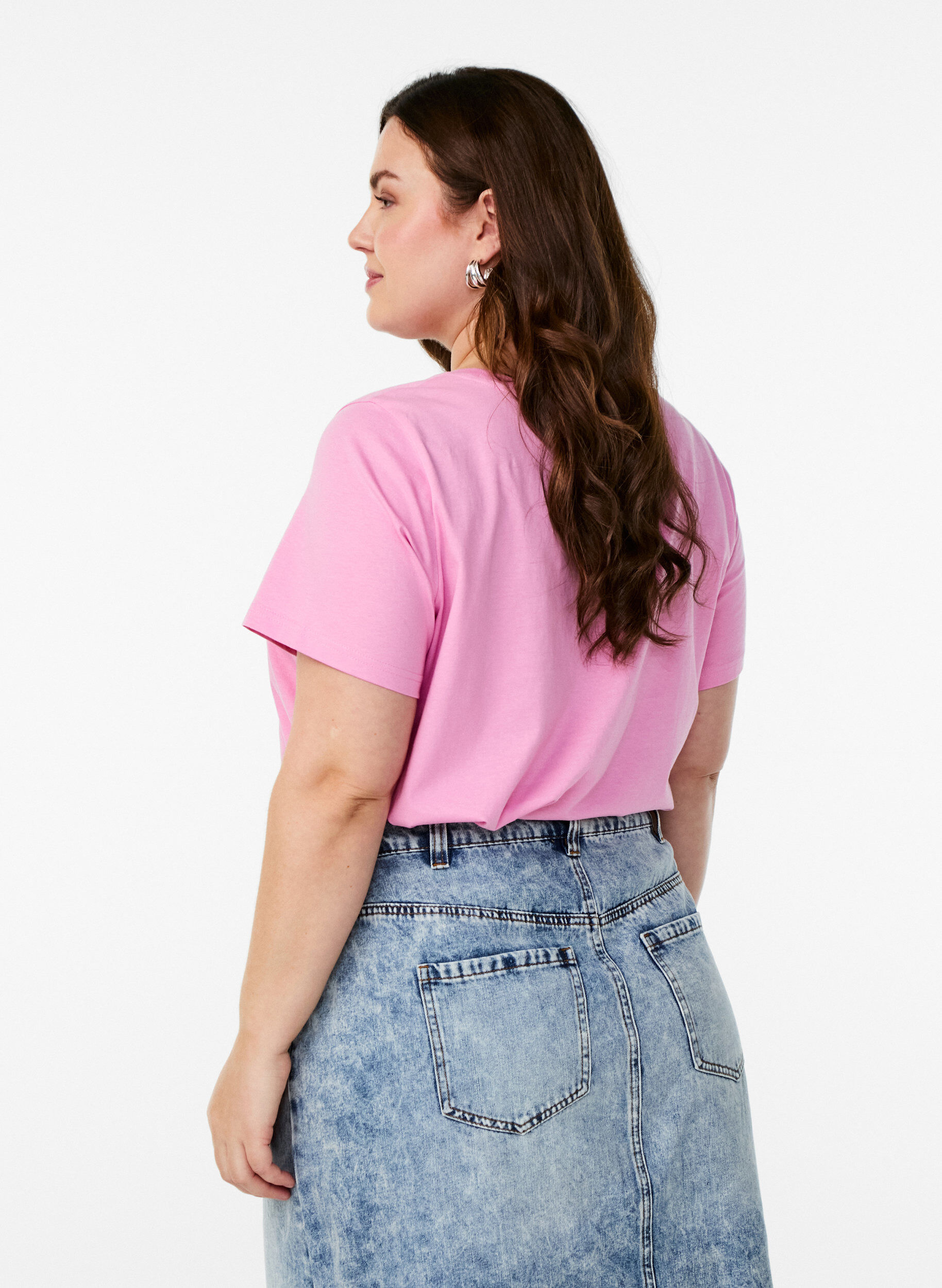 Zizzi T-Shirt mit Erdbeer-Stickerei, Begonia P. W. Berry, Model image number 1