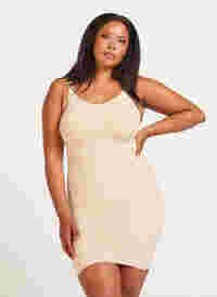 Shapewear Kleid mit breiten Trägern, Nude, Model