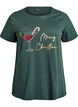 Weihnachts-T-Shirt aus Bio-Baumwolle, Gr&uuml;n, Packshot image number 0