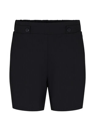 Shorts mit Taschen und lockerer Passform, Black, Packshot image number 0