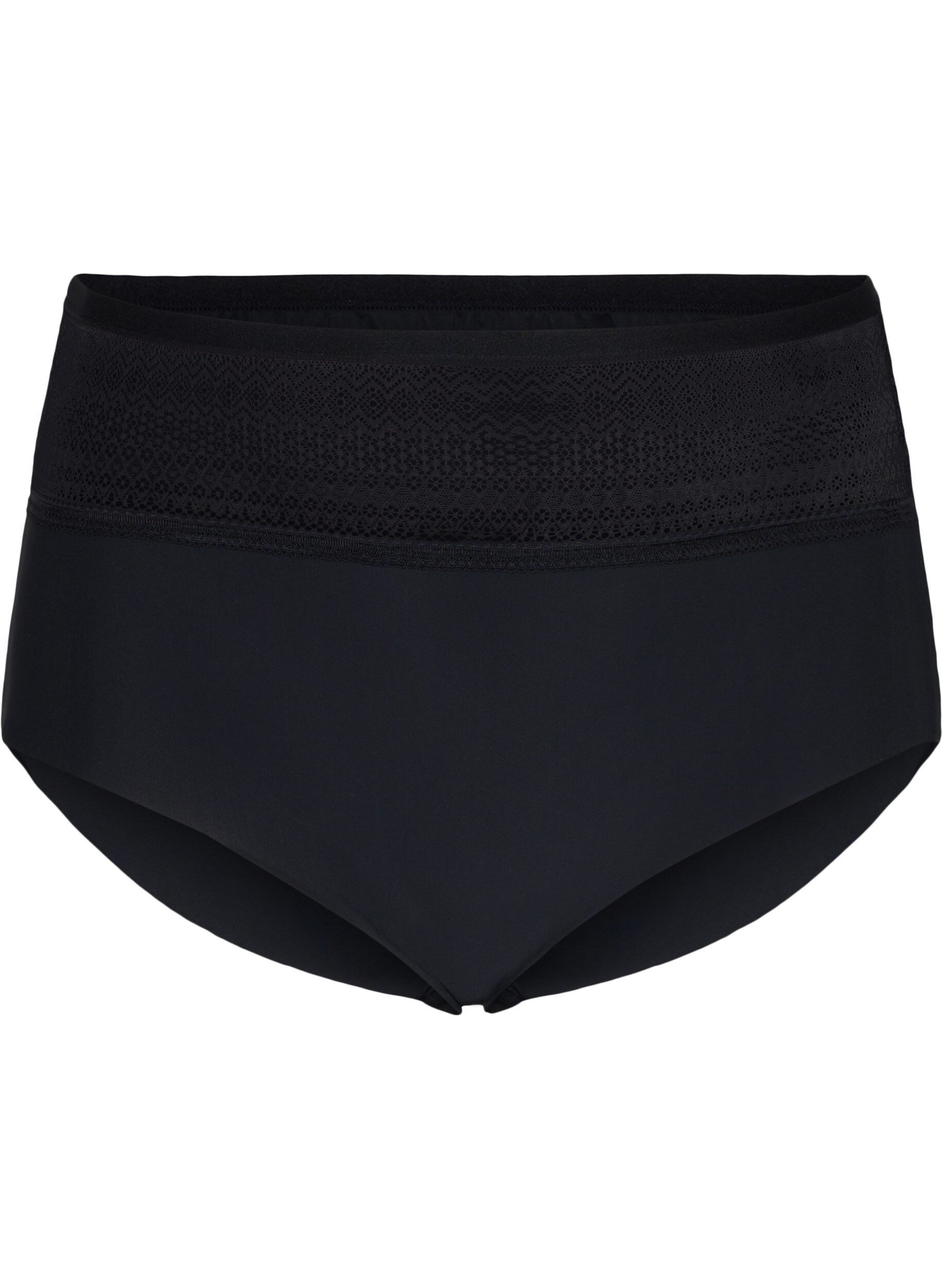 Zizzi Slip mit extra hoher Taille, Black, Packshot image number 0