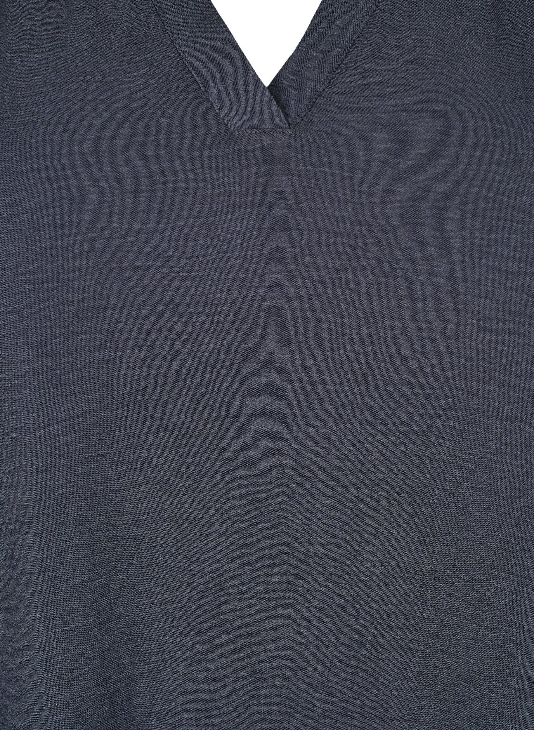 Zizzi FLASH - Bluse mit 3/4-&Auml;rmeln, Grau, Packshot image number 2