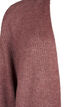 FLASH - Gerippter Cardigan mit Schlitzen, Rose Brown Melange, Packshot image number 2