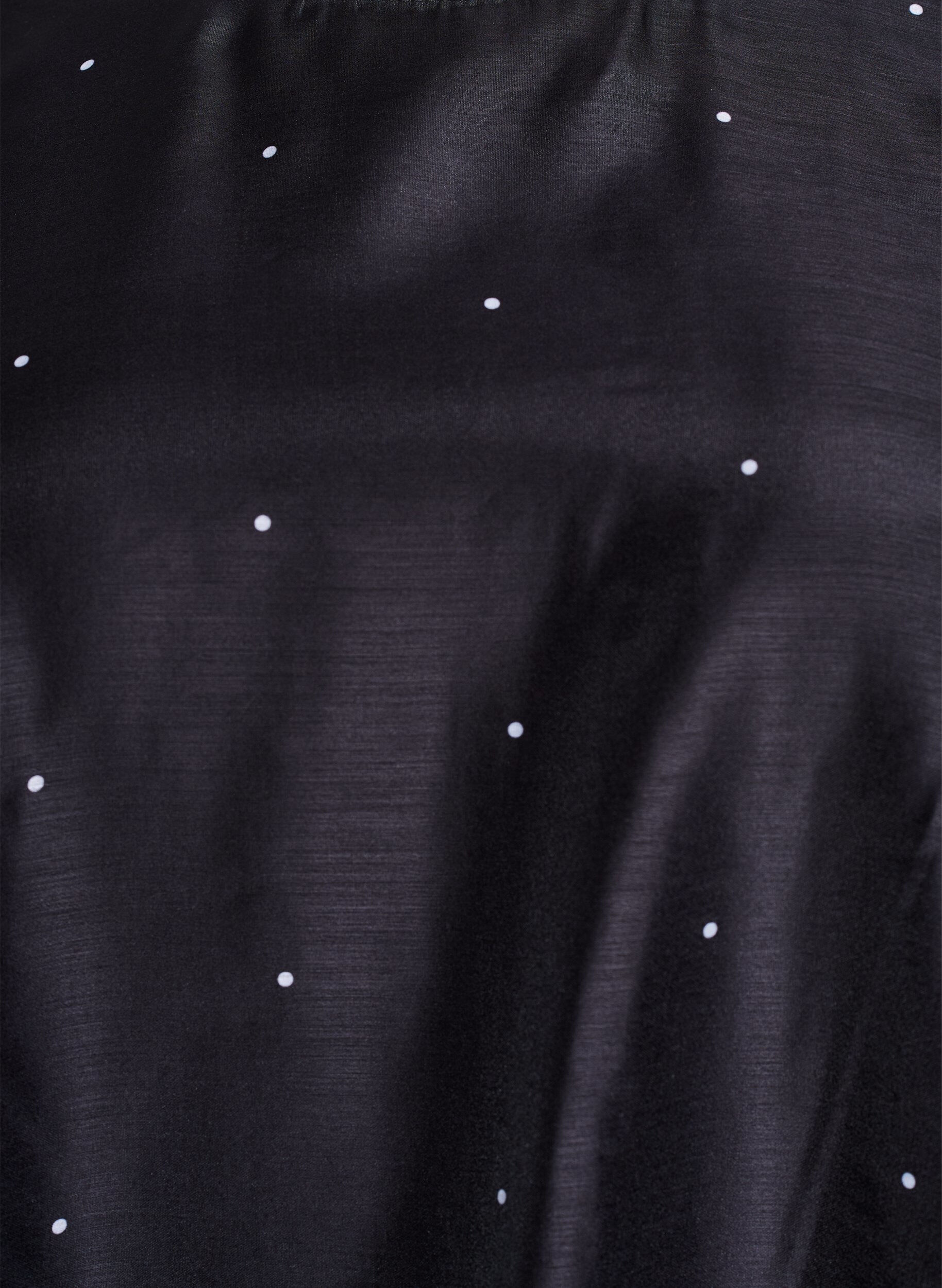 Zizzi Knielanges Partykleid mit transparenten &Auml;rmeln, Schwarz, Packshot image number 2