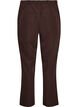 Trousers with pockets and straight legs, Brown, Packshot image number 1