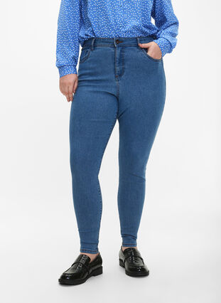 FLASH - Jeans mit Super Slim Fit, Light Blue, Model image number 2
