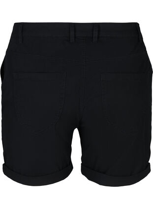 Regular Fit Shorts mit Taschen, Black, Packshot image number 1