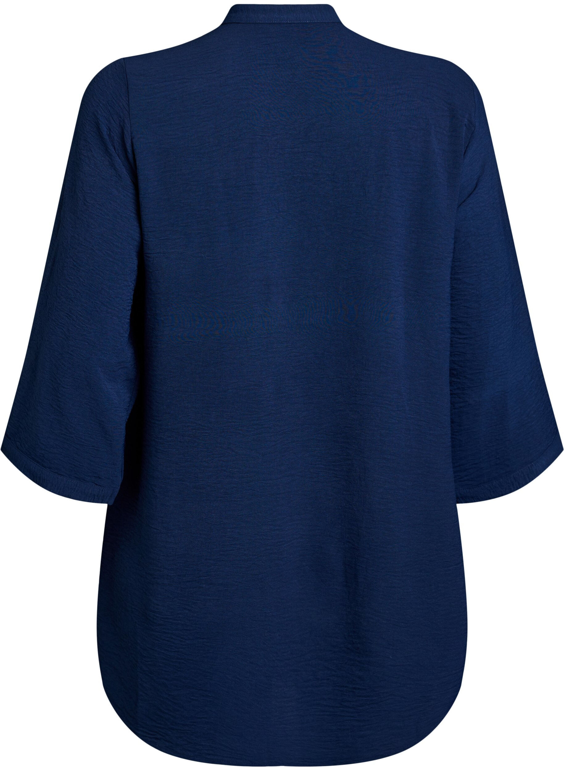ZizziTunika mit 3/4-&Auml;rmeln, Blau, Packshot image number 1