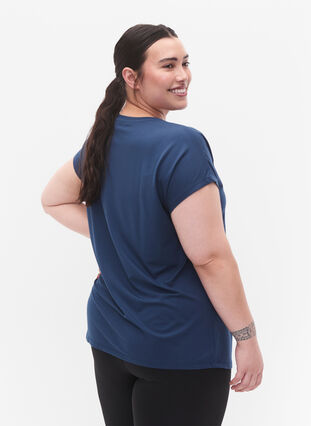 Kurzärmeliges Trainings-T-Shirt, Blue Wing Teal, Model image number 1
