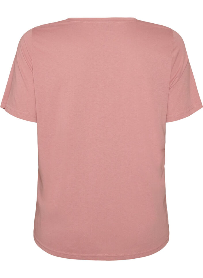 T-Shirt mit Print, Rot, Packshot image number 1