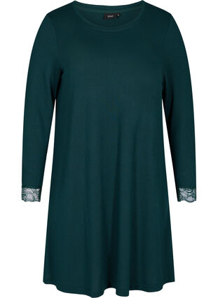 Kleid mit langen Ärmeln, Ponderosa Pine, Packshot image number 0